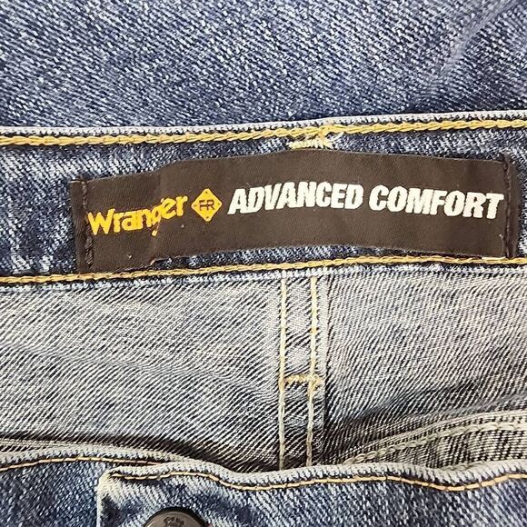 Wrangler FR Fire Resistant 38x30 Demin Jean Pants Men's H20 Work - Picture 7 of 9